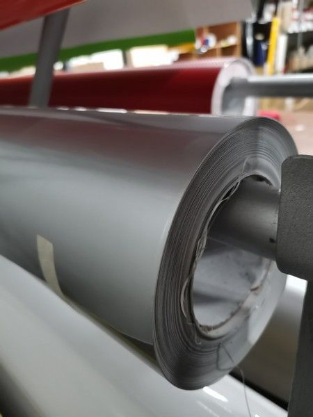 Folie auto PREMIUM gri lucios 1m X 1.52m