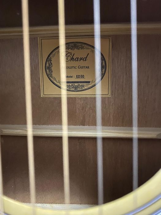 Акустическая гитара Chard новый