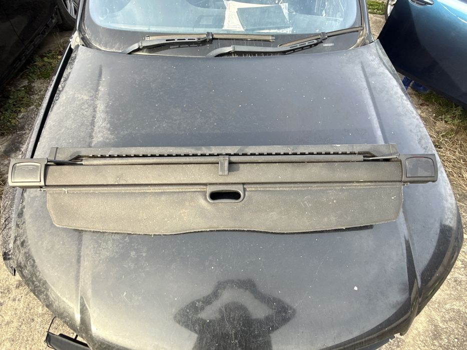 Rulou portbagaj capitonaj separator BMW E91 cu plasa de animale