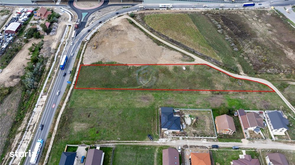 Teren intravilan Osorhei langa centura