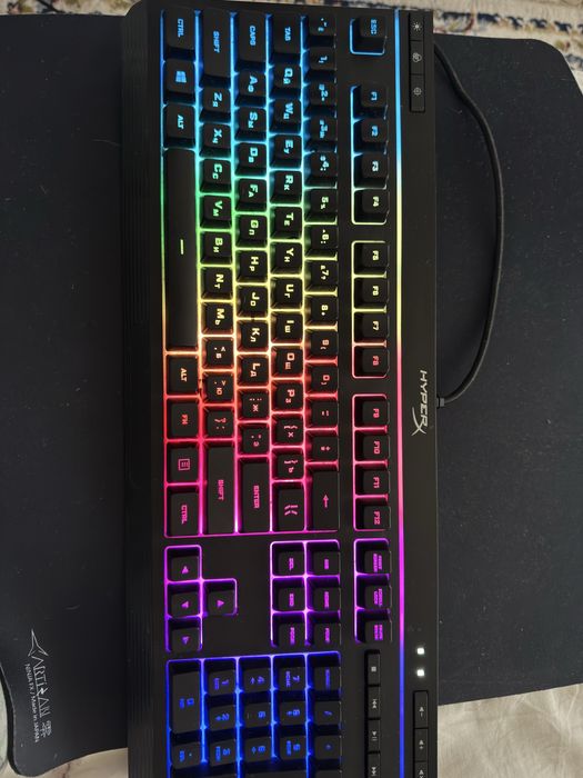Клавиатура HyperX Alloy Core RGB черный