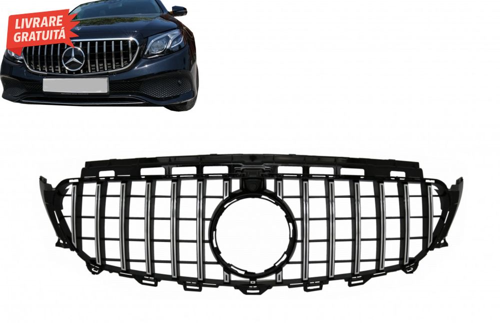 Grila Centrala Mercedes E-Class W213 S213 C238 A238 (2016-2019) GT-R P