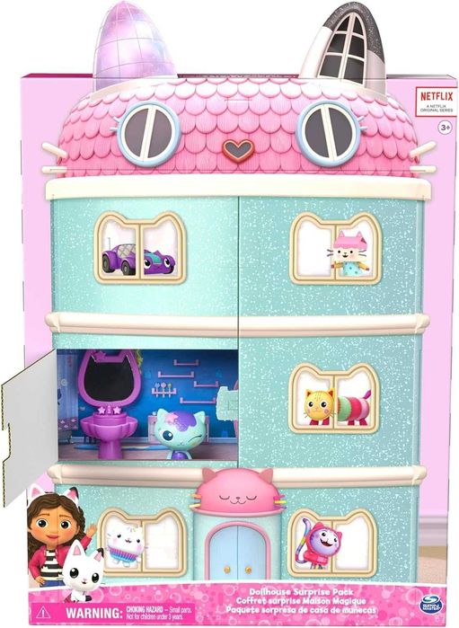 Къща с фигурки изненада Gabby's Dollhouse Куклената къща на Габи