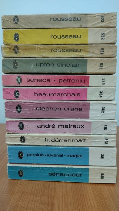 *' Senancour/Persius/F.R.Durrenmatt/Malraux/Crane/Seneca