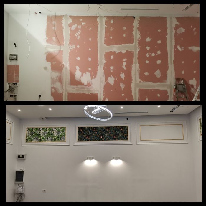 Executam finisaje interioare  exterioare lavabila parchet gresie sape