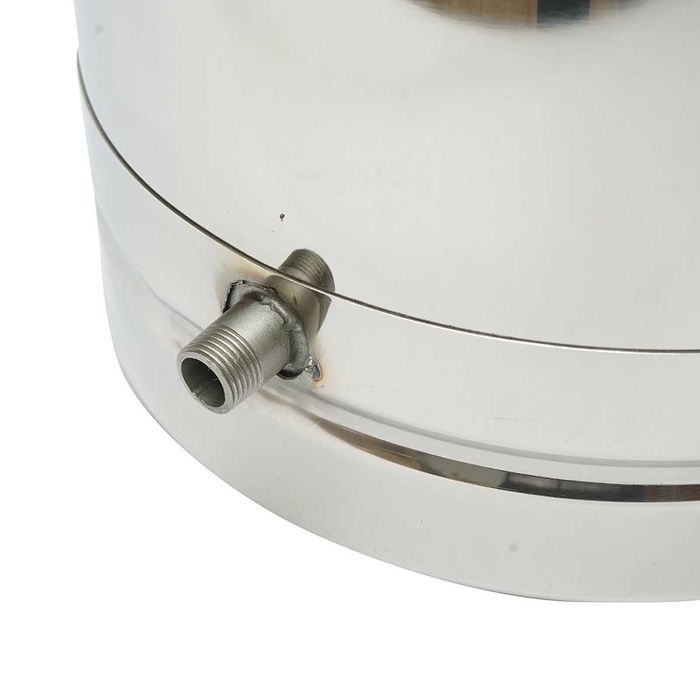 Bidon inox pentru lapte, 40 litri cu mufa pentru robinet