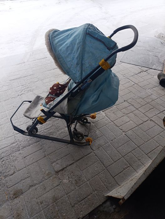 Детские зимние санки