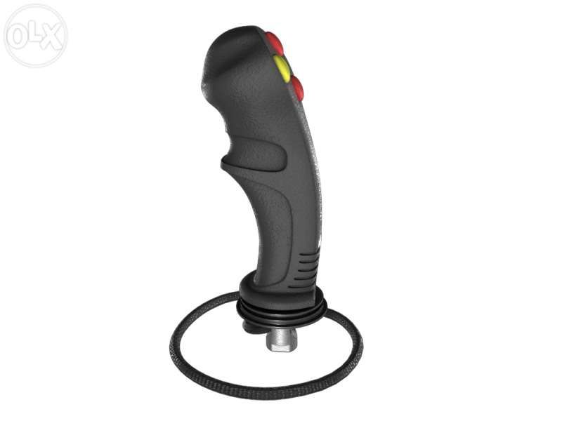 Joystick electromecanic 3 butoane pentru distribuitor hidraulic