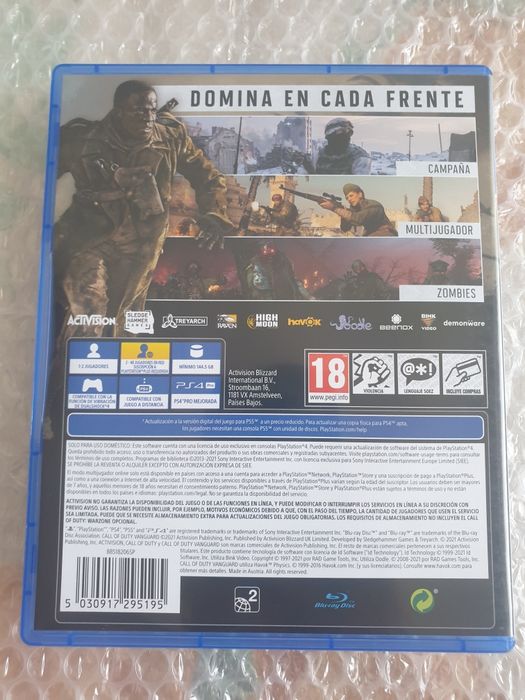 CALL OF DUTY-VANGUARD,видео игра за PS4