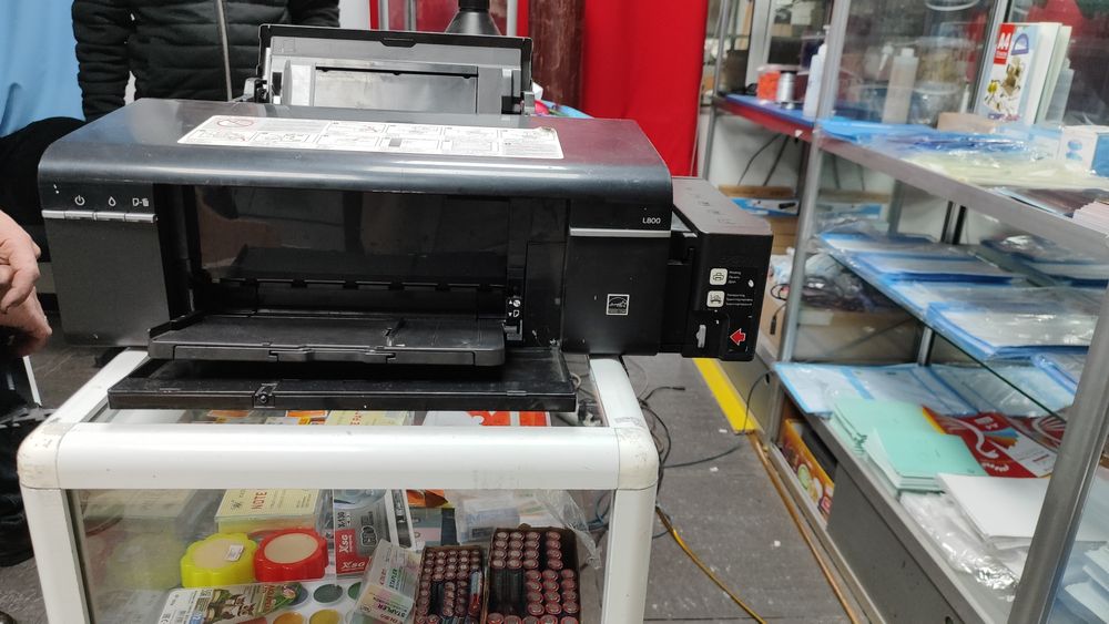 Epson L800 — фотопринтер с СНПЧ | Рассрочка Kaspi 0-0-12