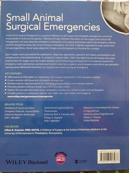 Carte Urgente chirurgicale pentru animale mici