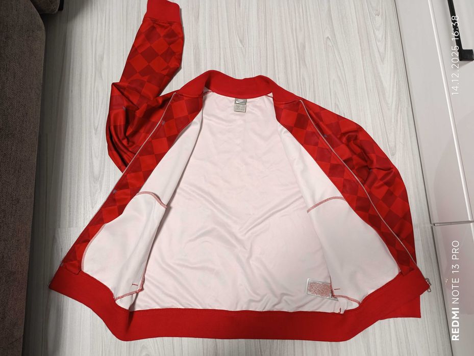 NIKE MANCHESTER UNITED 2009 2010 Football Soccer Warm Track Top Jacke