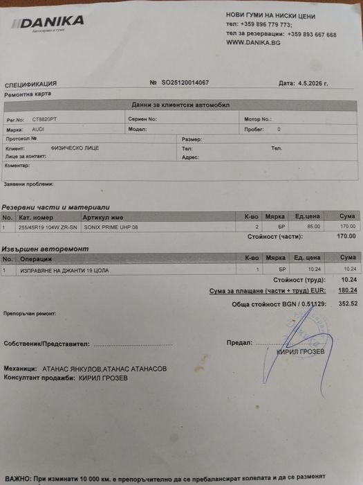 Летни гуми Sonix Prime UHP 08  255/45 R19