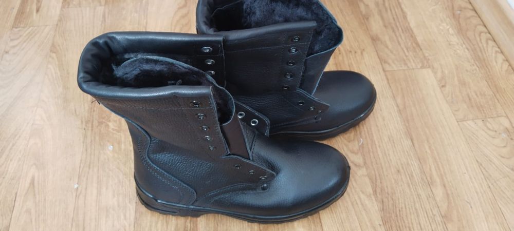Кожаные берцы летние и зимние