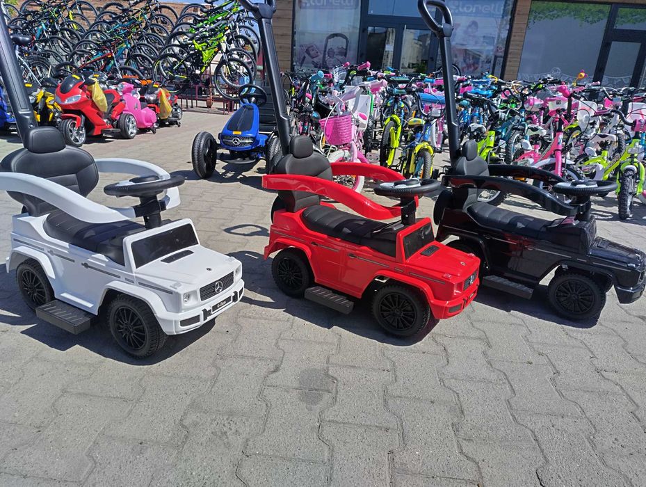 MERCEDES Кола за яздене с дръжка Mercedes-benz G350d