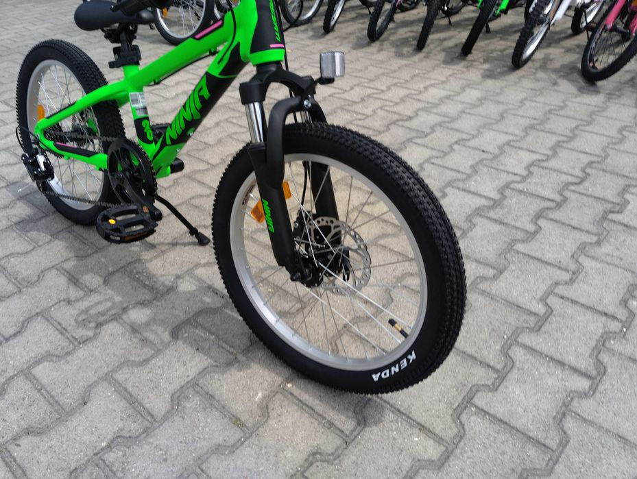 PASSATI Алуминиев велосипед 20" NINJA зелен