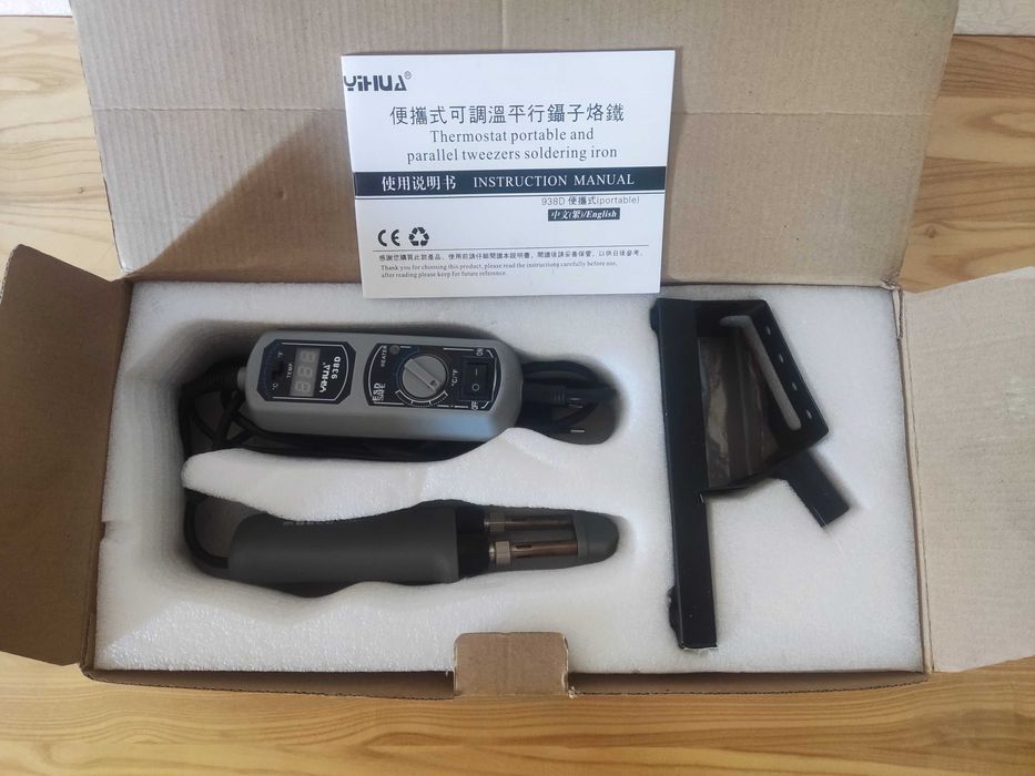Паяльная станция пинцет YIHUA 938D