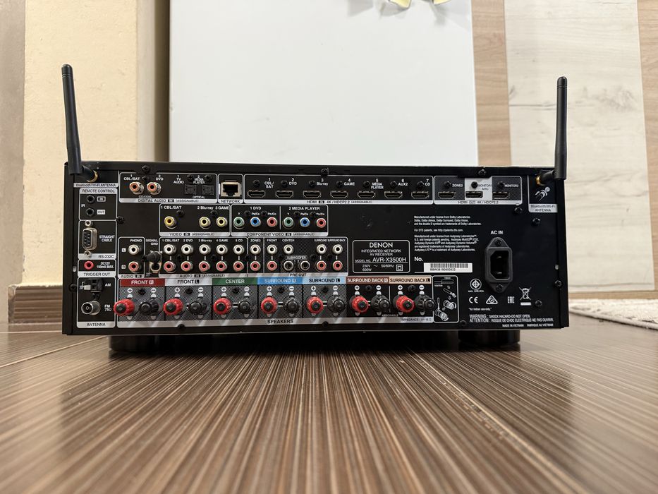 Denon AVR-X3500H Bluetooth Wi Fi HEOS