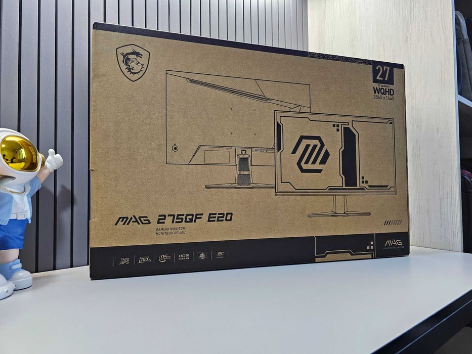 ПРОДАМ 27" MSI MAG 275QF/E20 Монитор (2K /200HZ / Rapid IPS/ HDMI-DP)