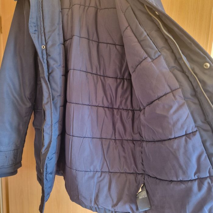 Geacă iarnă parka Tommy Hilfiger, albastru marin