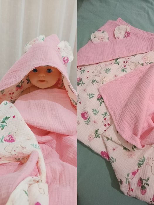 Детское полотенце 90*90