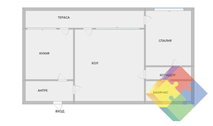 Тристаен апартамент в непосредствена близост до Grand Mall!