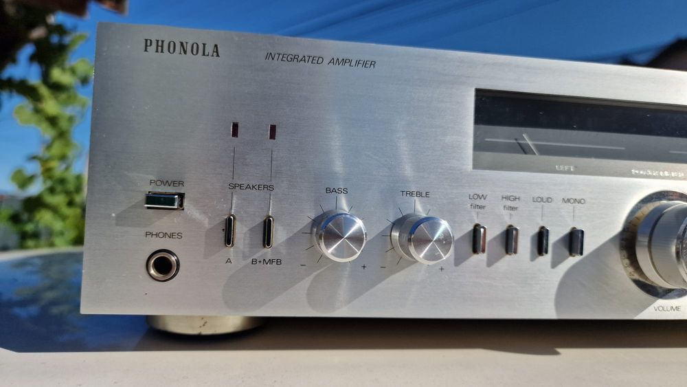 Amplificator Phonola 6394 hi fi sound project( sony ,technics, akai)