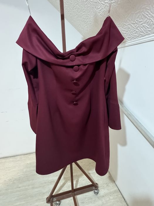 Rochie burgundy