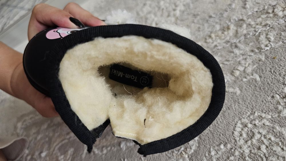 Детские тёплые ботинки