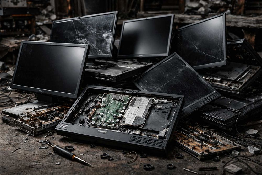 Не рабочие мониторы СХУППКА