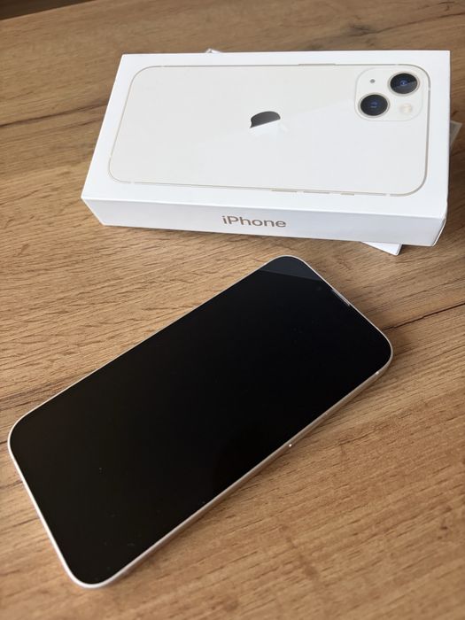 IPhone 13, бял, 128 GB, 5G