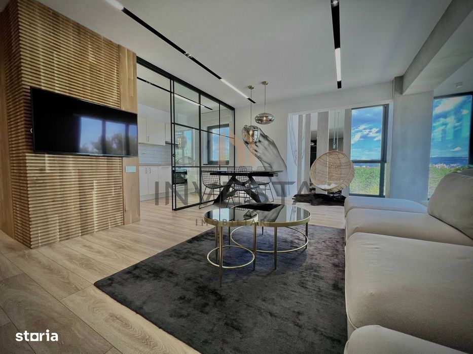 Apartament cu 2 camere cu vedere panoramică spre parcul Gheorgheni