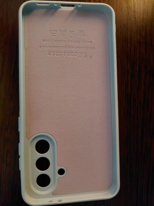 Чехол для Samsung Galaxy A36 голубой