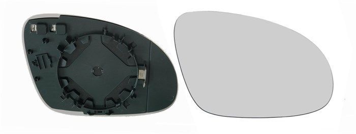 Geam oglinda VW Passat B5/B6 2003-2010, Golf 5, Golf 5 Plus, Golf 6 Combi; Golf 6 Plus 2009-2014; Jetta 2005-, Sharan/Seat Alhambra 2004-2010, Eos, Skoda Superb 2006-06.2008, Dreapta Incalzita 1K0857522