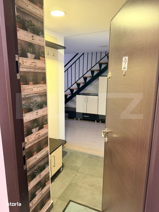 Apartament cu o camera, semidecomandat, pet friendly, loc de parcare,