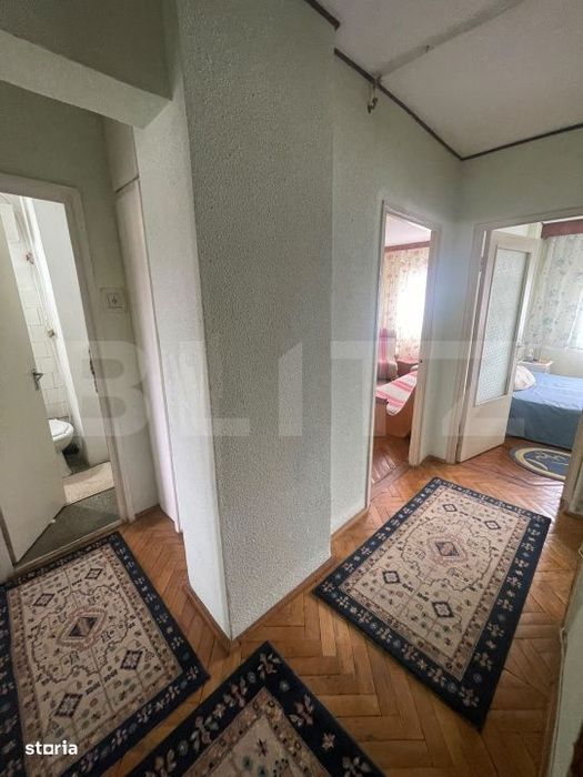 Apartament 4 camere, 83 mp, decomandat, zona Manastur