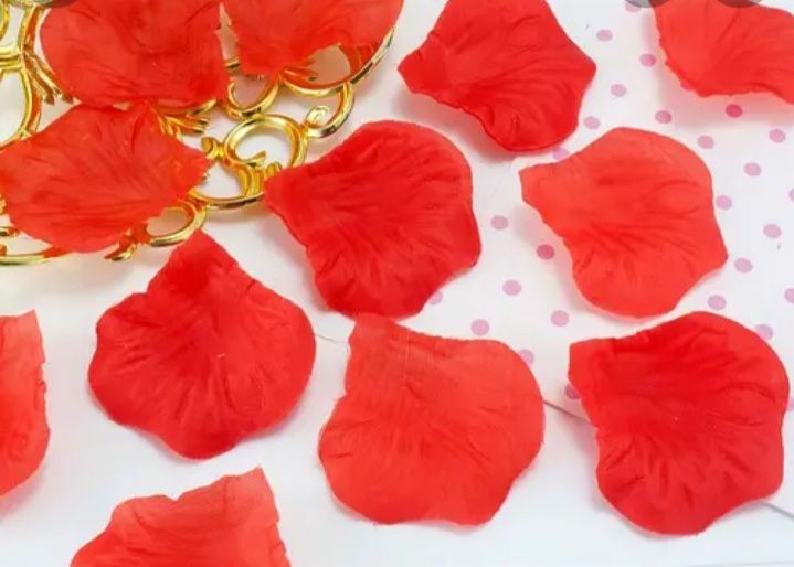 Лепестки роз искусственные