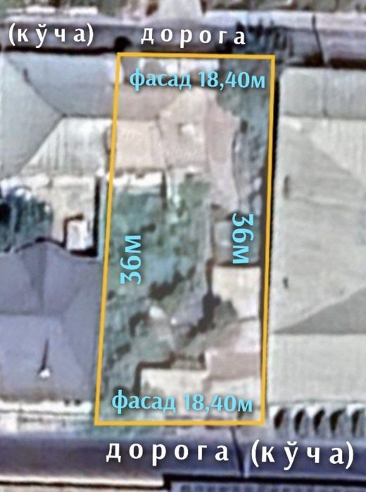 Геофизика улица с 2 сторон 6,7-сот фасад 17м