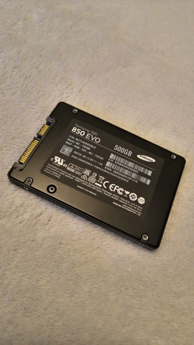 SSD Samsung 850 EVO 500GB - stare excelenta