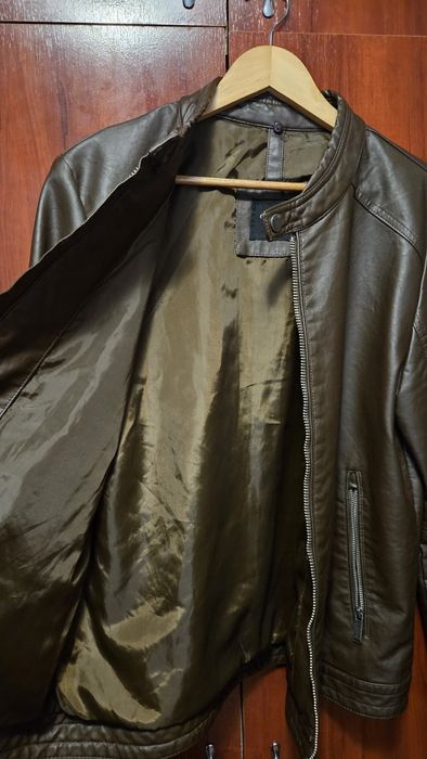 Geaca din piele ecologica barbati
