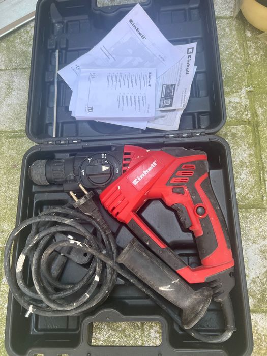 ciocan rotopercutor Einhell RT-RH 20/1 (500 W, sistem prindere SDS-Plus).