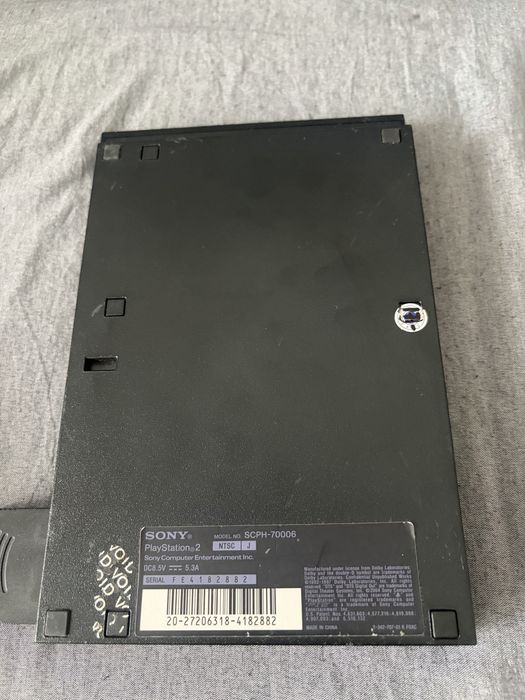 Consolă PS2 Slim Modată + Card 16MB FreeMcBoot - Model SCPH-70006 NTSC-J