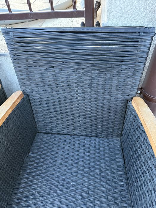 Set 4 scaune terasa ratan