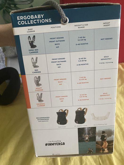 Sistem purtare ErgoBaby