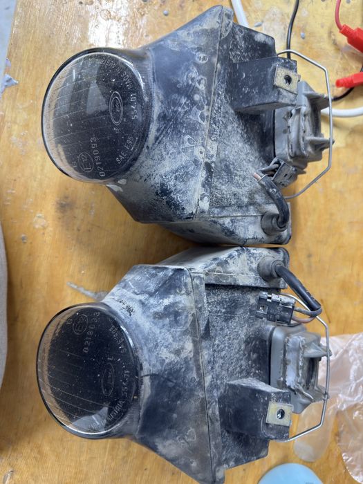 ПТФ (Туманки) на E class w210 AMG