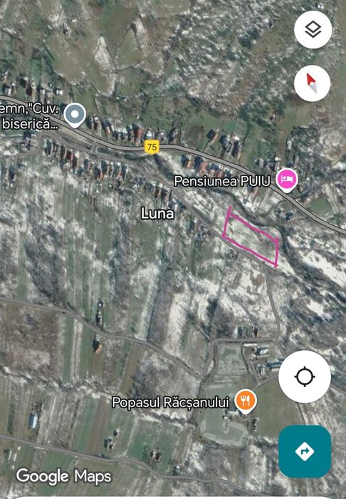 Teren intravilan de vânzare la Negrești oas