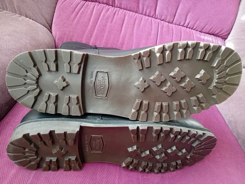 Cizme vanatoare, piele si blana naturala, Steinkogler marimea 48