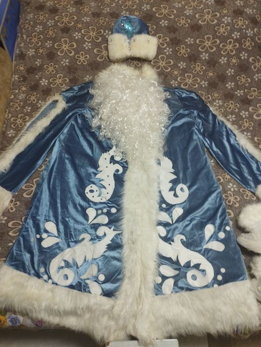 Новогодний костюм деда мороза