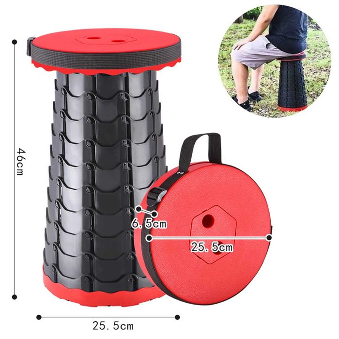 Водоустойчив,преносим,телескопичен,сгъваем стол,табуретка,къмпинг риба