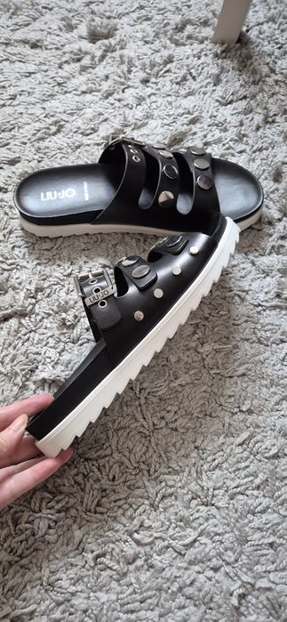 Papuci slapi de piele Liu Jo 39